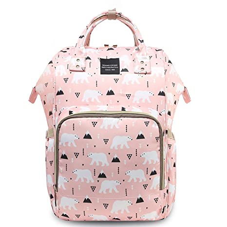 House of Quirk Baby Maternity Backpack Pink - Diaper Bag